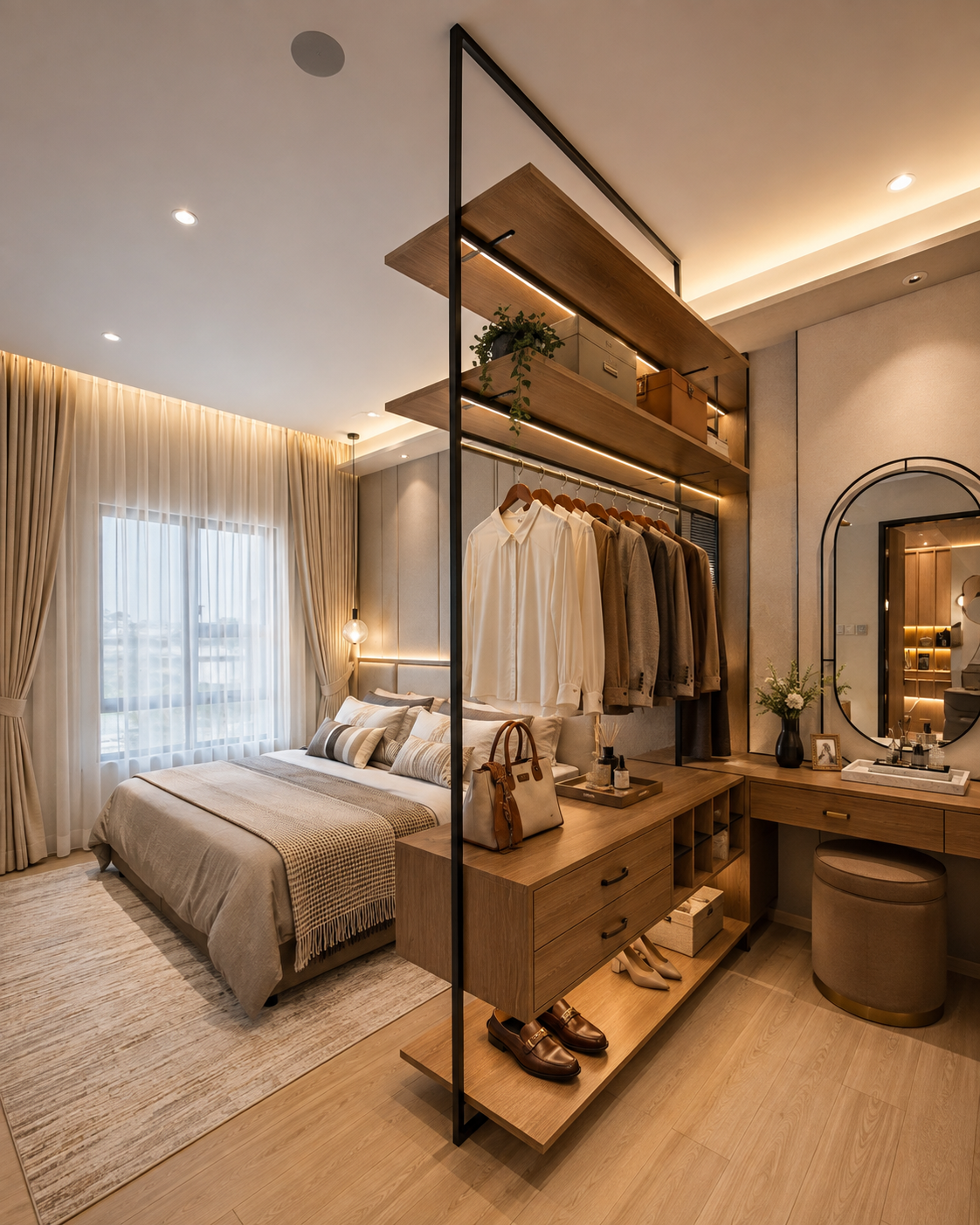 Atlas Residences bedroom interior