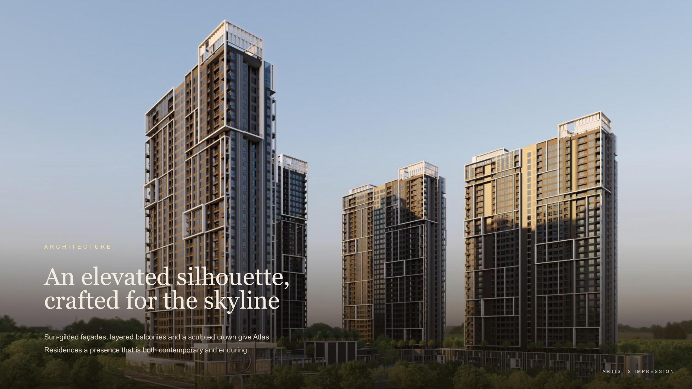 Atlas Residences architecture