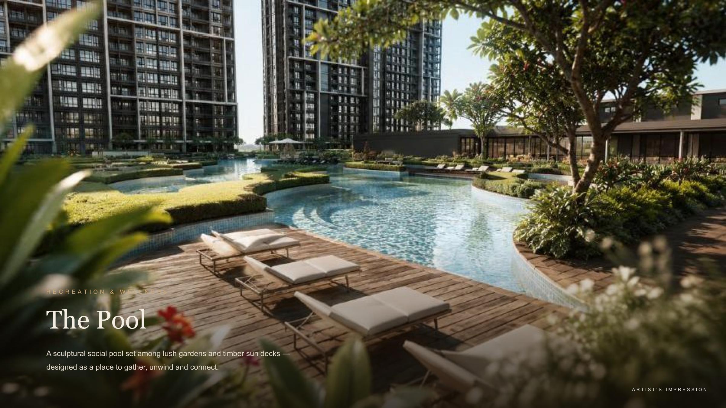 Atlas Residences pool